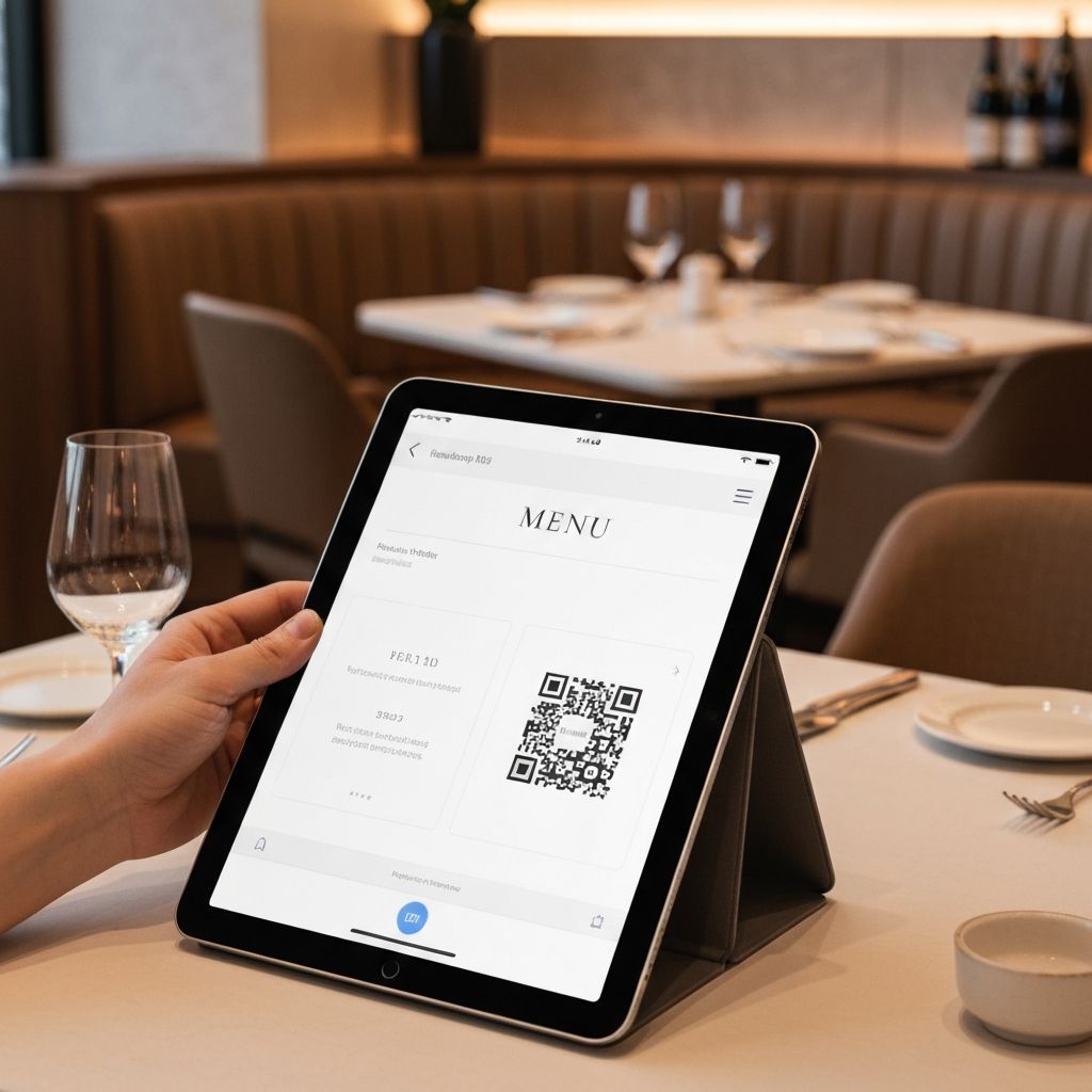 Beautiful Digital Menus